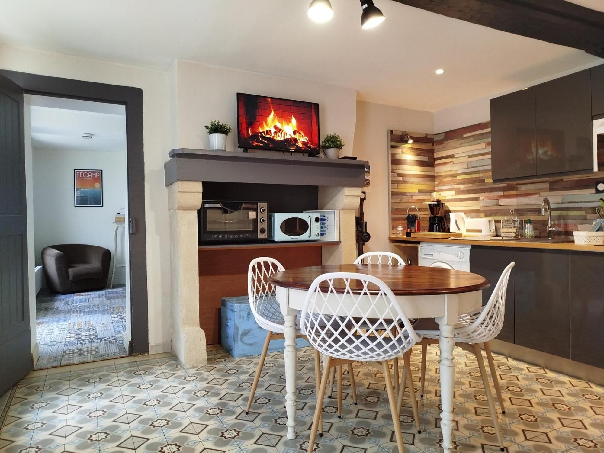 Gite Quai N 10 Saint-Valery-en-Caux Eksteriør bilde