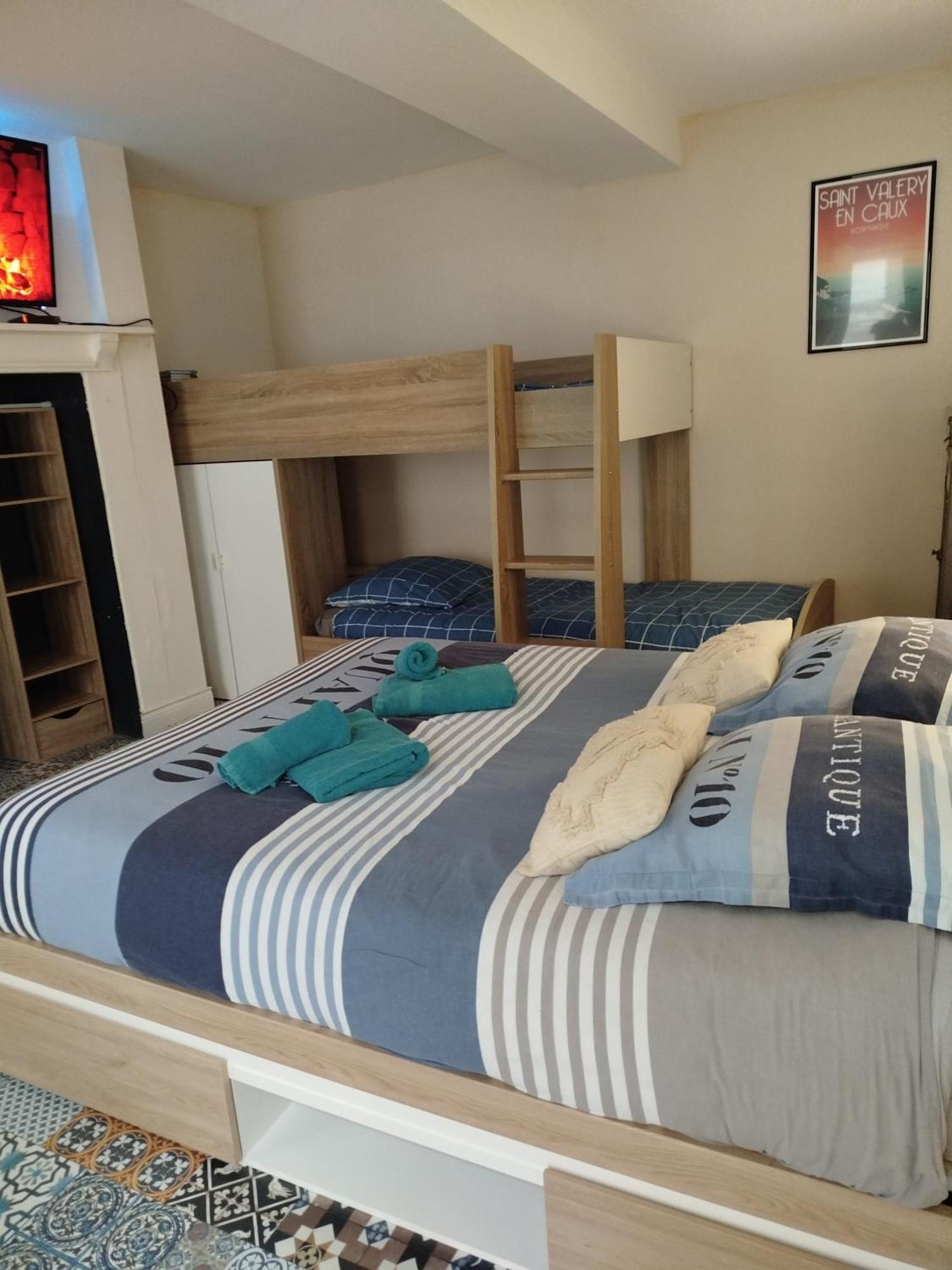 Gite Quai N 10 Saint-Valery-en-Caux Eksteriør bilde